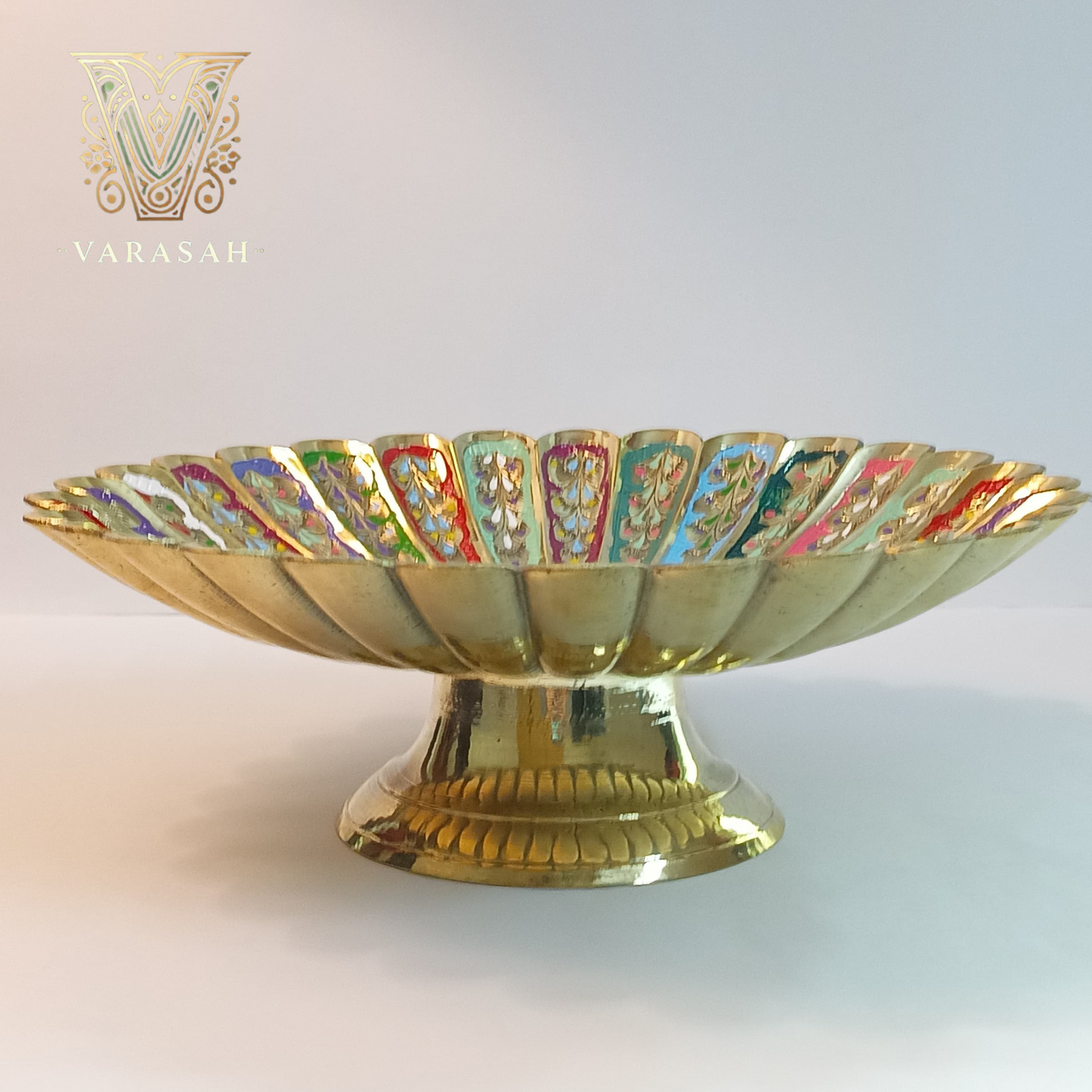 Antique Decorative Brass Plate
