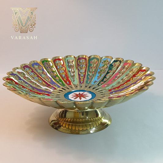 Antique Decorative Brass Plate