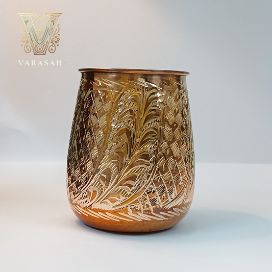 Copper Mug Glass Made in 1 piece