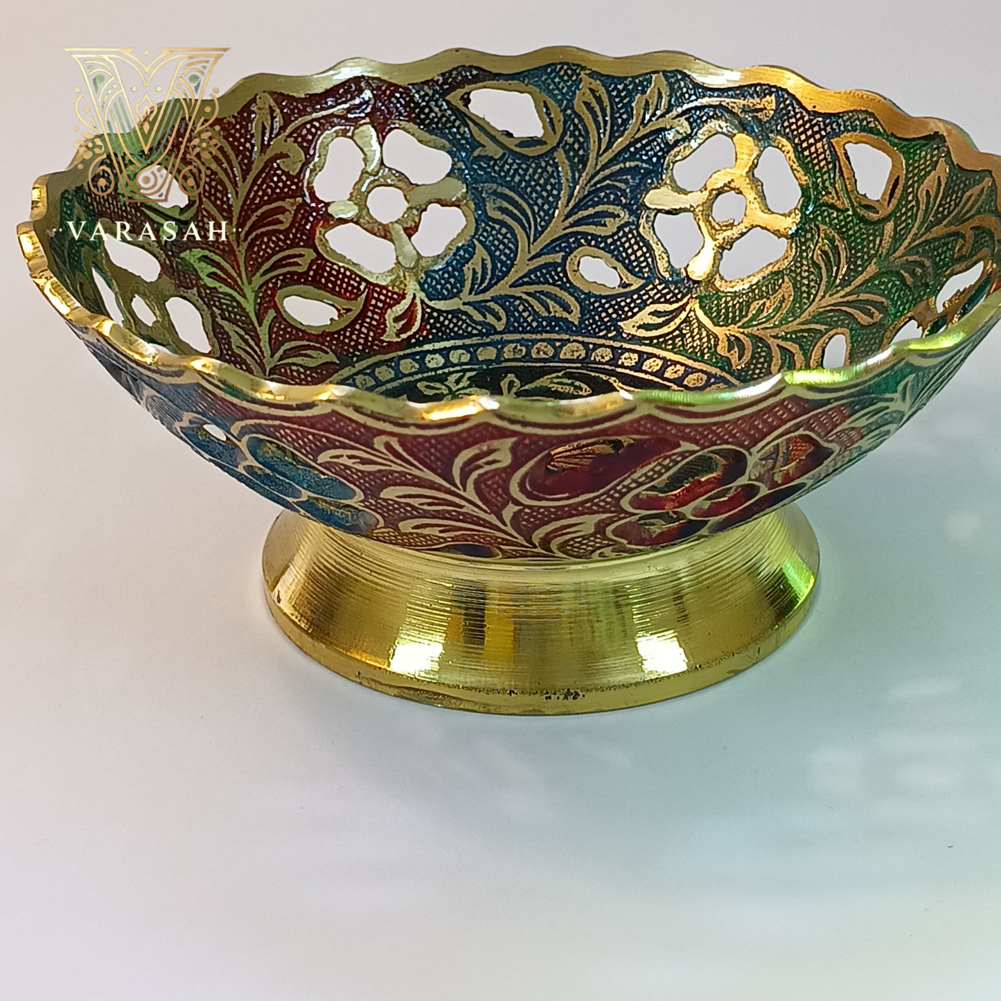 brass painted bowl small