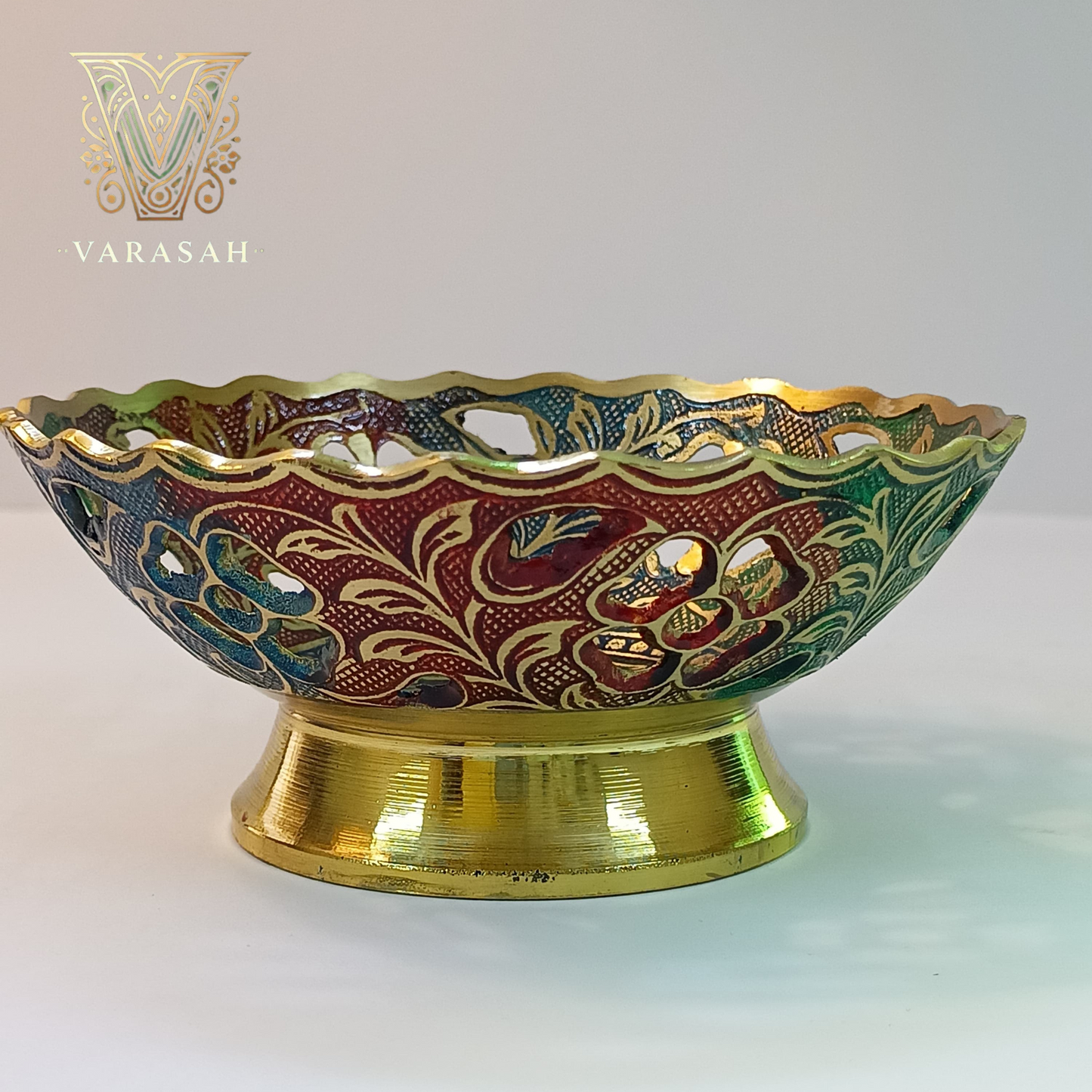 brass painted bowl small