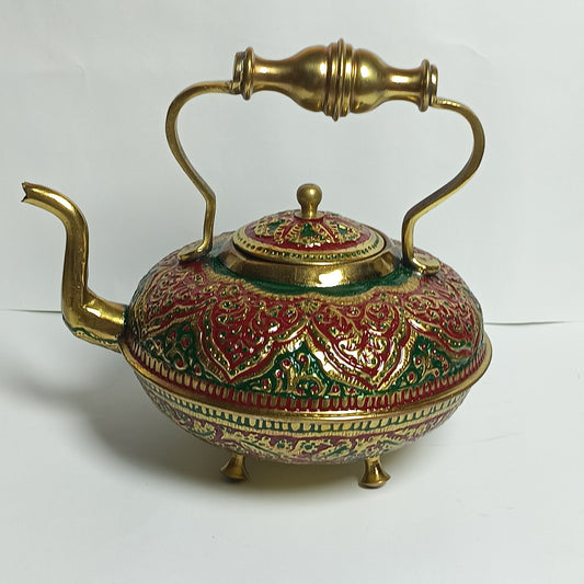 Antique Brass Teapot – A Timeless Heritage Piece