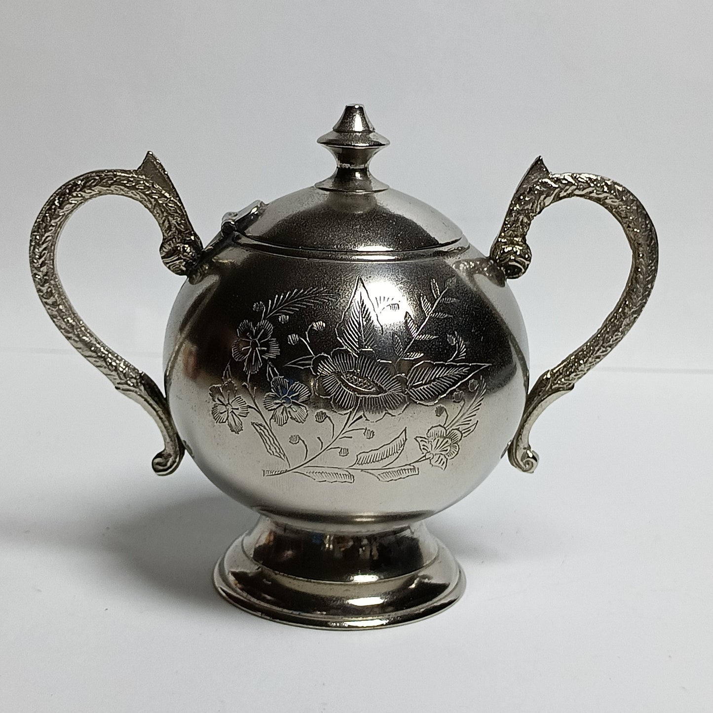 Vintage Silver-plated Brass Tea Set