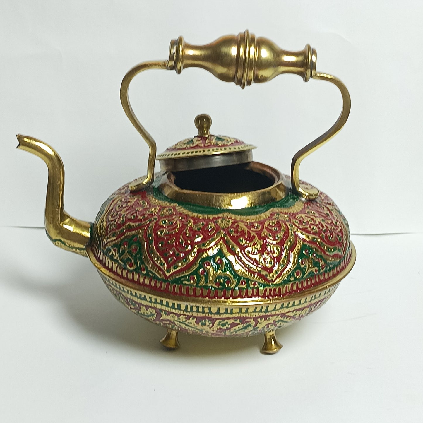 Antique Brass Teapot – A Timeless Heritage Piece