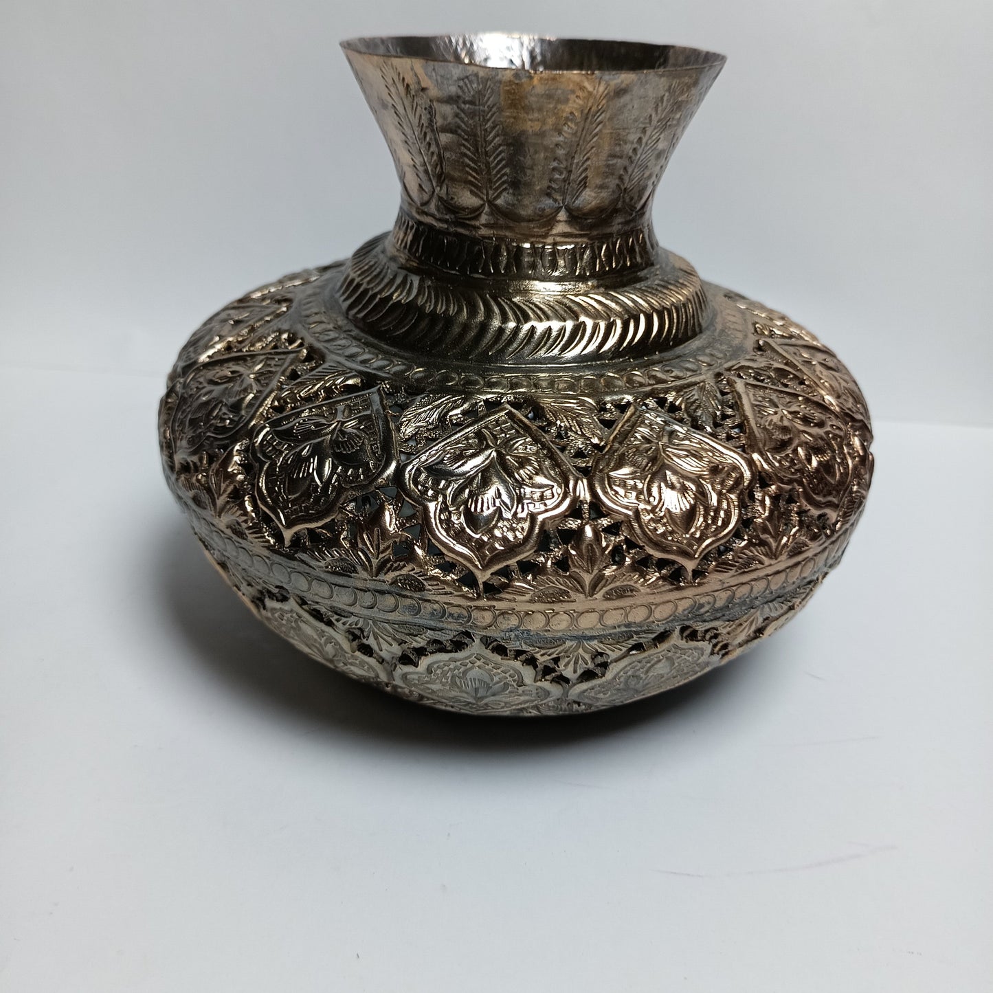 Antique Copper Vase set