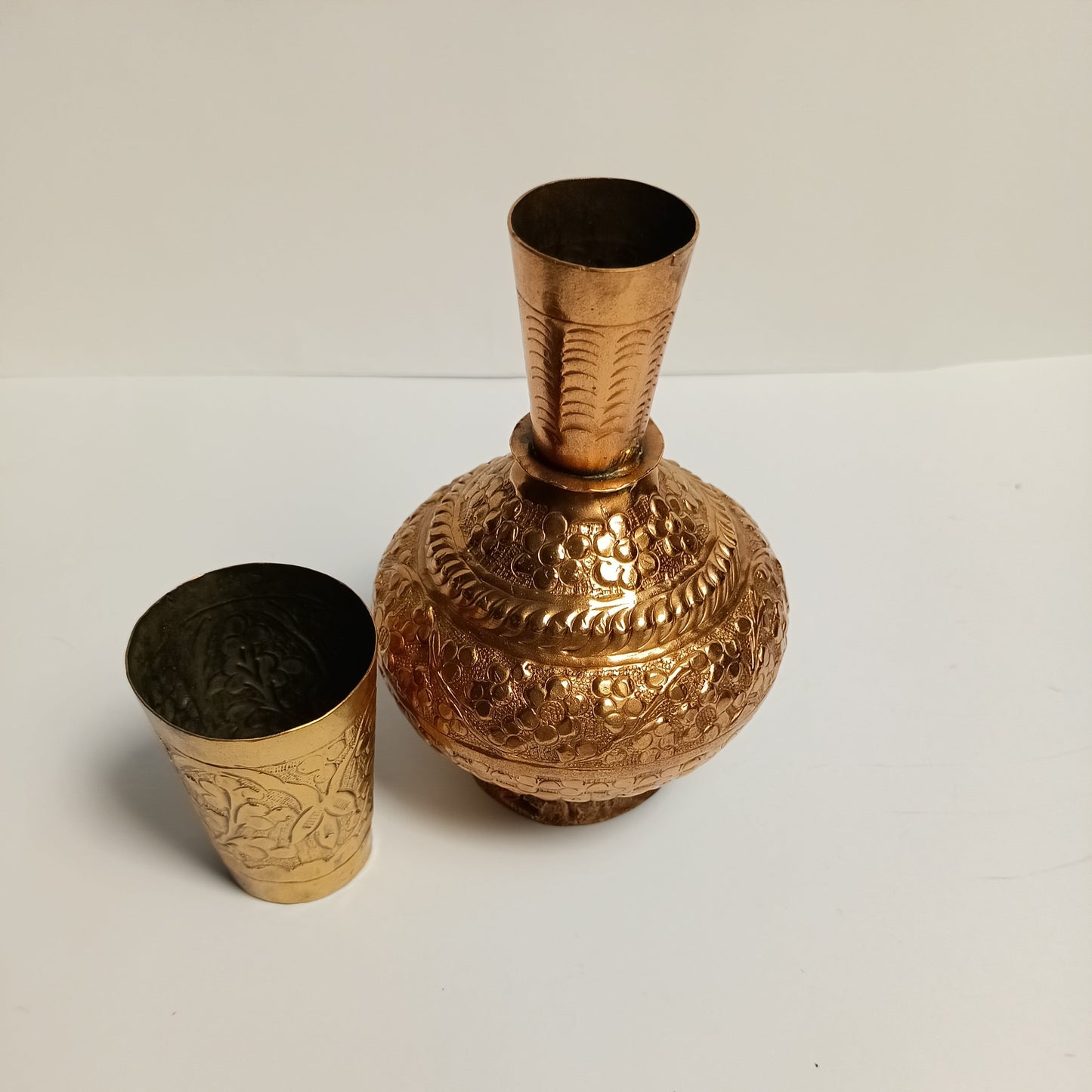 Small Copper Classic Antique Surahi
