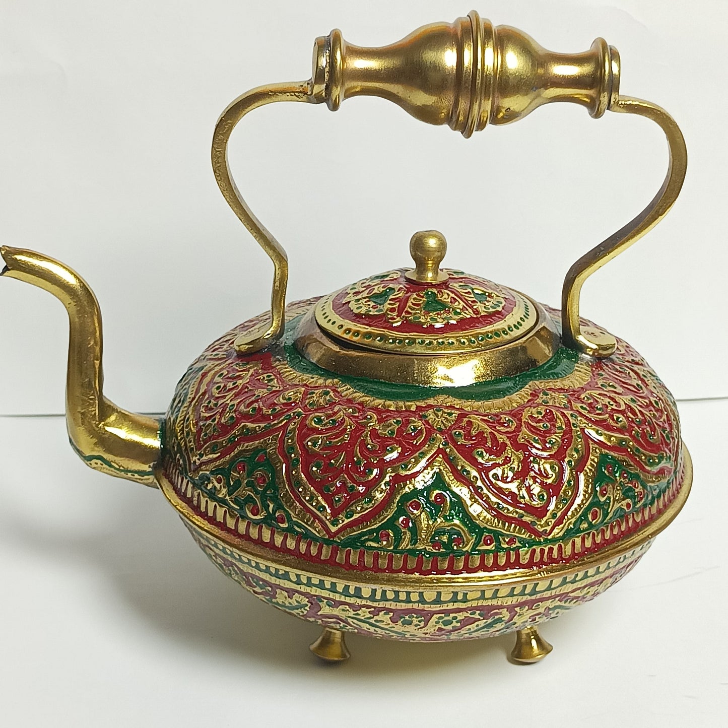 Antique Brass Teapot – A Timeless Heritage Piece