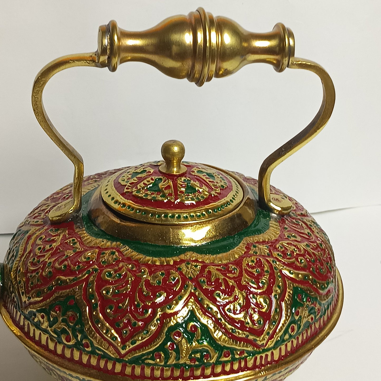 Antique Brass Teapot – A Timeless Heritage Piece